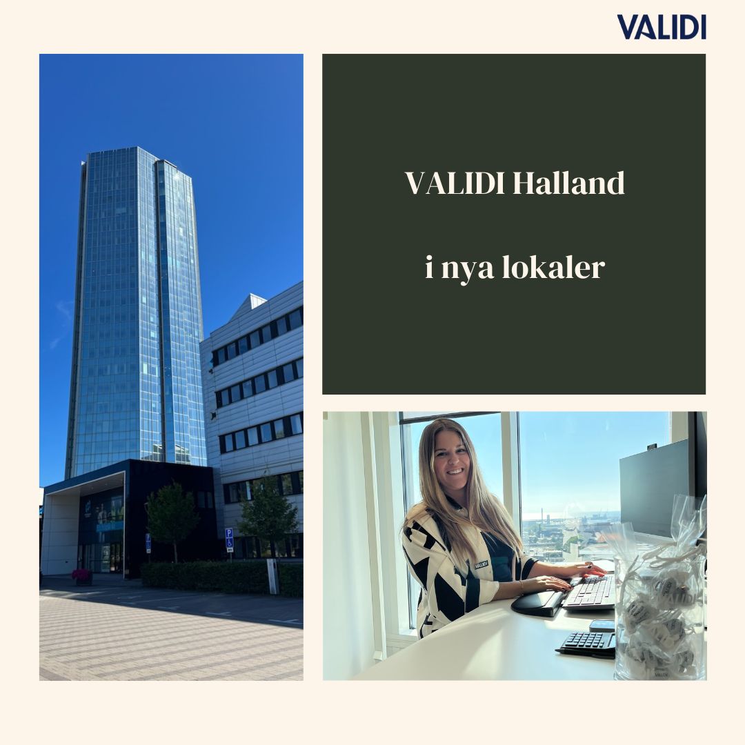 Hej från 18:e våningen i Halmstad!